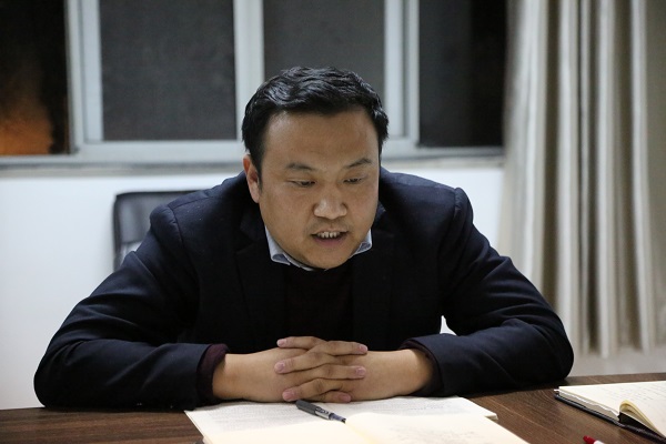 4.学生成长中心于海涛主任发言.JPG
